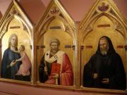 Giotto Madonna col bambino e i Santi 1295-1300